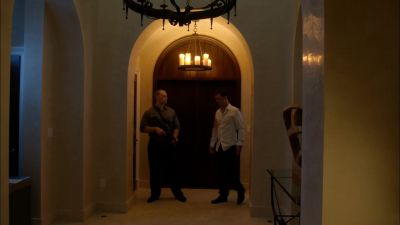 [door closes] - Burn Notice