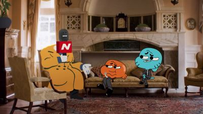 [ Door closes ] - The Amazing World of Gumball