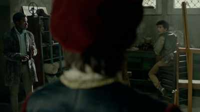 [door closes] - Leonardo