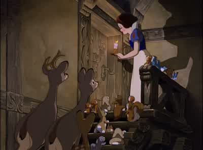 Oh, what adorable little beds! - Snow White and the Seven Dwarfs