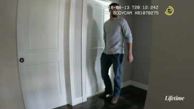 [door creaks open
and bangs shut] - Chris Watts: Confessions of a Killer