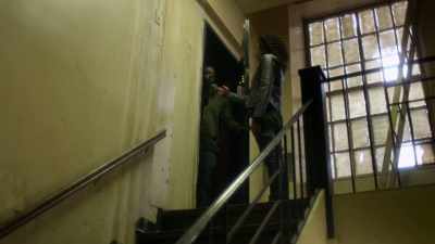 [ Door creaks ] - The Blacklist: Redemption
