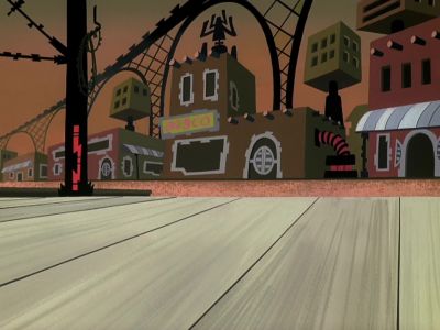 (DOOR CREAKS) - Samurai Jack