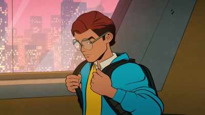 [door handle rattling] - Your Friendly Neighborhood Spider-Man