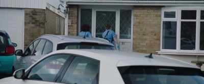 (door knocking) - This England