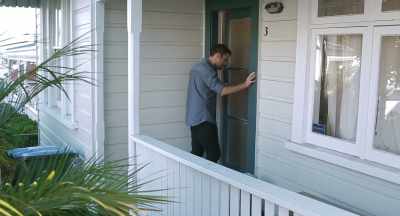 (door opening) - Older
