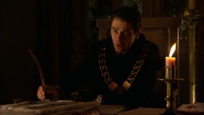 [Door opening] - The Tudors