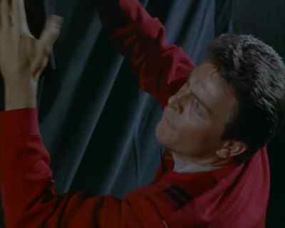 [ Door opens, closes ]
Forget it.
Somebody's coming. - Land of the Giants