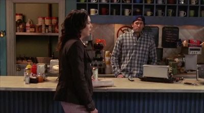 [ DOOR OPENS, CLOSES ] - Gilmore Girls