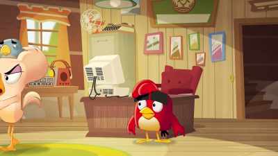 [door opens and closes] - Angry Birds: Summer Madness