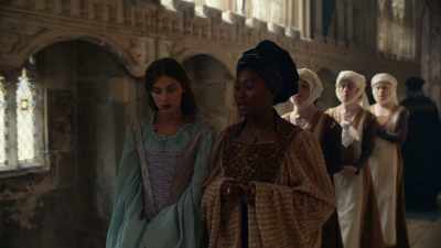 [ door opens, closes ] - The Spanish Princess