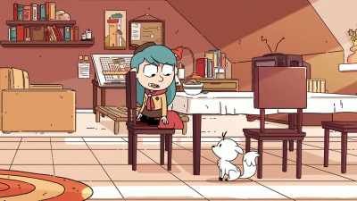 [door opens, closes] - Hilda