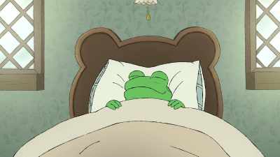-[door opens, closes]-[snores] - Frog and Toad