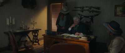 -[door opens]
-Make sure phase two
goes off without a hitch. - Outlaw Johnny Black