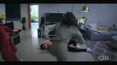 [DOOR OPENS]
[NICKY AND ZHILAN GRUNTING] - Kung Fu