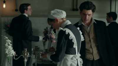 [ Door opens ] - Grand Hotel