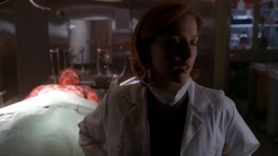 (door opens) - The X-Files