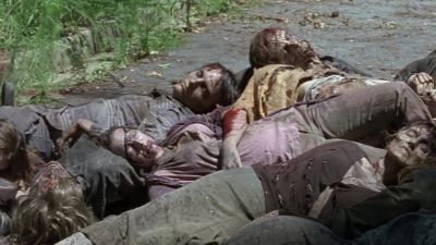 (DOOR OPENS) - The Walking Dead