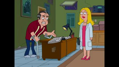 [door opens] - American Dad!