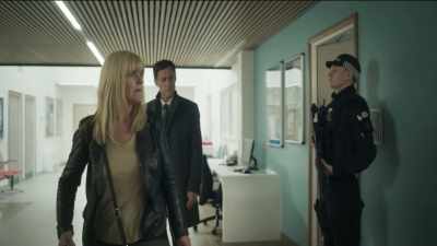 [ Door opens ] - Protection