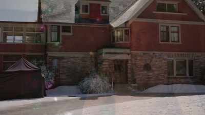[door opens and shuts] - Designing Christmas