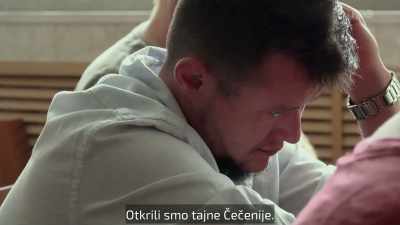 (door opens, shuts) - Welcome to Chechnya