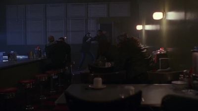 - (door opens)
- US marshals! On the floor! - The X-Files