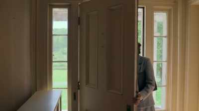 -[door opens]
-[woman] Oh, there we are. [chuckles] - Things Heard &amp; Seen