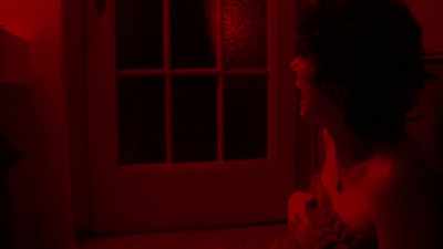 -[door rattles]
-[young Rebecca screams] - Haunted