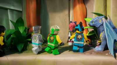 [door rumbling] - LEGO Ninjago: Dragons Rising