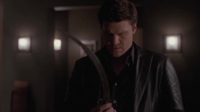 [ Door Shuts ]
Going out? - Angel