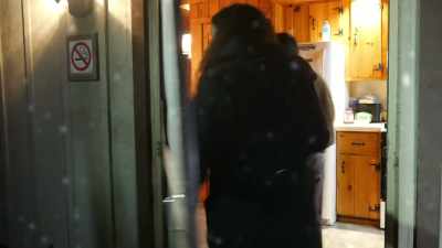 [door shuts] - Snow Babes