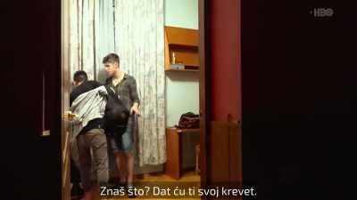 (door shuts) - Welcome to Chechnya