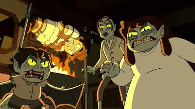 [ Door slams open, - Victor and Valentino