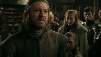 - Where is the beast?- Chained up outside, Your Grace. - Game of Thrones