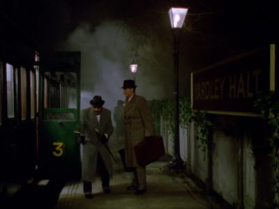 [door slams] - Agatha Christie's Poirot
