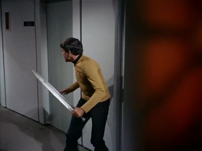 [Door Slides Open] - Star Trek