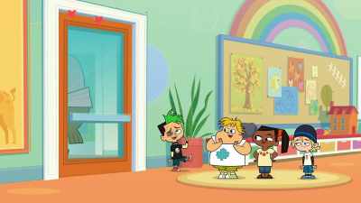 (Door thuds shut,
heavy thud) - Total DramaRama