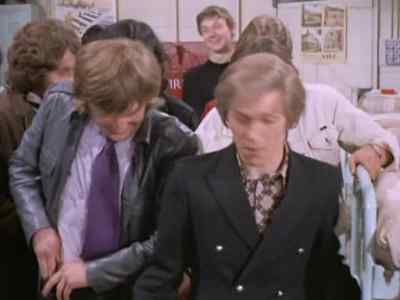 (door thuds shut) - Please Sir!