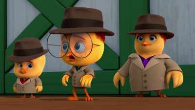 [door unlocking] - The Chicken Squad