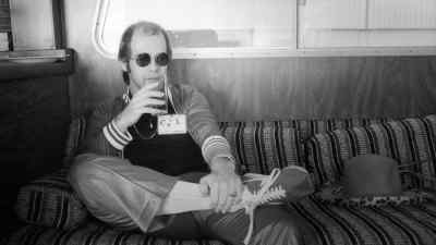 (Door unlocks, honks) - Elton John: Never Too Late