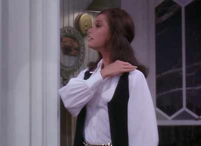 - (DOORBELL BUZZES)
- BROOKS: The character and Mary - Being Mary Tyler Moore