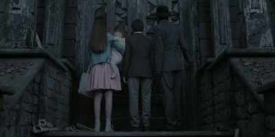 [doorbell chiming spooky melody] - A Series of Unfortunate Events