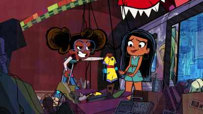 (doorbell dings) - Marvel's Moon Girl and Devil Dinosaur