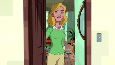 [ DOORBELL RINGING ]
[ DOOR CREAKS ] - Ben 10: Omniverse