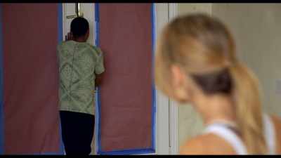 (doorbell ringing frantically,
knocking quickly) - Grow House