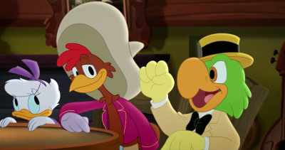 (doorbell ringing) - Legend of the Three Caballeros