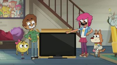 DOORBELL RINGS - Boy Girl Dog Cat Mouse Cheese