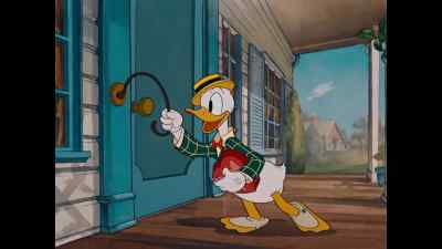 (DOORBELL RINGS) - Mr  Duck Steps Out