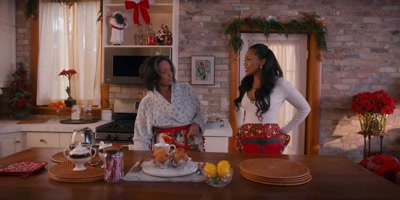 (doorbell rings) - Christmas with a Kiss